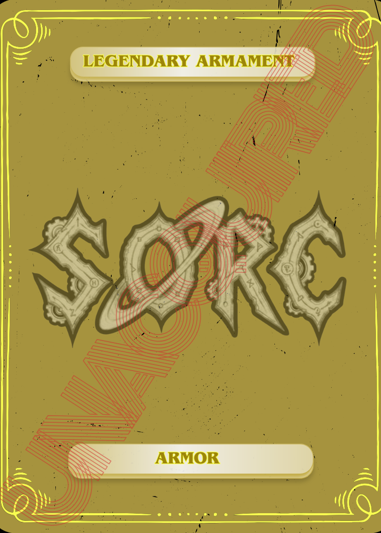 Crimson Plate Legendary Back